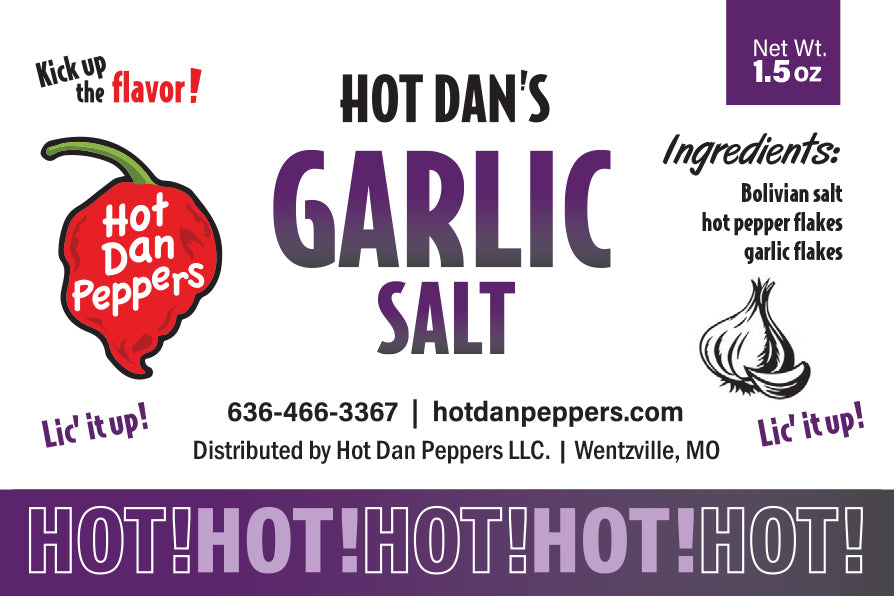 Hot Dan's Garlic Salt